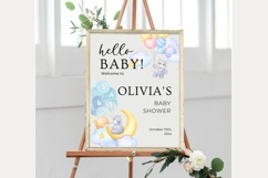Baby Shower Welcome Template 8 Product Image 4