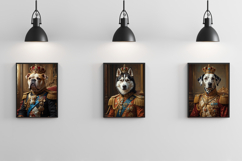 Royal Dogs King Portrait Wallart Product Image 4