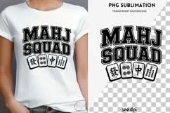 Mahjong quote png design for T-shirts Product Image 4