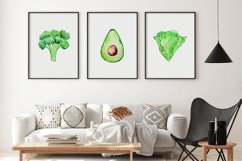 Watercolor vegetable Wall Art Product Image 6