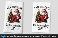 Funny Christmas Kitchen Towel Bundle, Christmas Kitchen Product Image 8