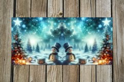 Christmas Snowman | Sublimation Mug design bundle, PNG Product Image 4