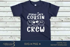 New To Cousin Crew,Cousin Crew Svg,New To Cousin Crew Svg,Br Product Image 4