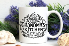 Grandma Kitchen Where Sweet Things Happen Svg, Farmhouse Svg Product Image 5