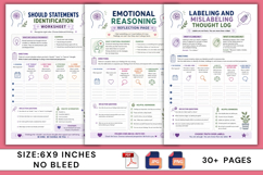Cognitive Distortion Identification Workbook Product Image 4