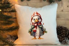 Christmas Farm Animals Sublimation Clipart Product Image 4