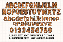 Basketball sport alphabet clipart, basketball letters doodle Product Image 4