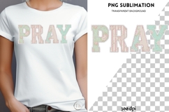 Pray cottage core png design for T-shirts Product Image 4
