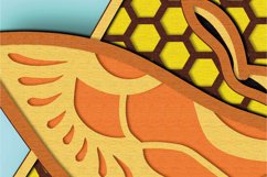 Bee 3D Multilayer SVG/ Bee 3D mandala Product Image 5