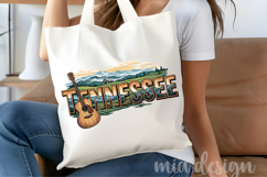Tennessee State PNG, Smoky Mountains Music Sublimation Product Image 4