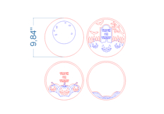 Halloween SVG laser cut file for Glowforge Product Image 4