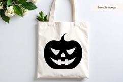 Sinister Jack O Lantern Pumpkin SVG Product Image 4