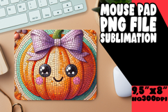 Radiant Mouse Mat Design Ideas, Cute Pumpkin Product Image 1