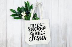 I&#039;m a sucker for jesus SVG, Valentine Christian SVG Product Image 4