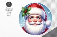 Christmas clipart, Santa clipart, Winter clipart Product Image 1