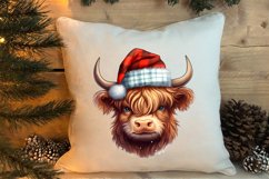 Christmas Farm Animal Peeking Clipart Sublimation Product Image 4
