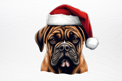 Christmas Peeking Dogs Clipart PNG Product Image 4