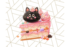 Haunted Sweet Shoppe PNG Clipart, Pastel Halloween Bakery Product Image 4