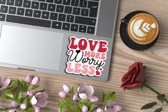 Retro Valentines Day Sticker Bundle, Retro Valentines PNG Product Image 4