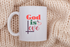 Christian Svg T-shirt design, Bible Verse SVG T-shirt design Product Image 4