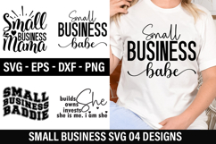 Business SVG Design - She builds owns invests she is me. i a Product Image 1