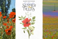 Watercolour Summer Flowers Fields Product Image 11