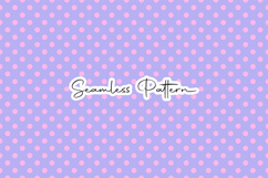 Pastel Polka Dot Seamless Pattern Product Image 7