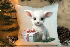 Christmas Baby Animals Clipart, Christmas Animal Safari Product Image 4