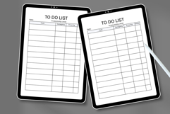Minimal To-Do List Planner Template | Canva Editable Daily Product Image 4