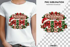 Family Christmas png design for T-shirts Product Image 4