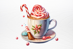 Christmas Coffee Hot Cocoa Sublimation PNG Product Image 4