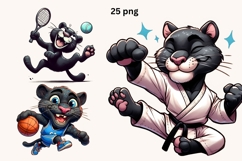 Panther Funny Moments Clipart Product Image 4