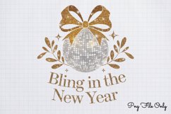 Retro New Year 2025 Sublimation Bundle PNG Product Image 5