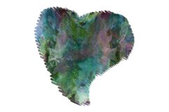 Watercolor Hearts Abstract Sublimation Designs. Product Image 5