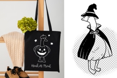 Halloween Silly Goose PNG,SVG Product Image 4