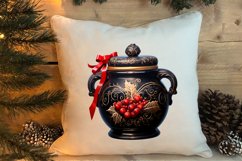 Gothic Christmas Clipart Sublimation, Gothic Christmas Product Image 4