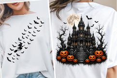 Trendy Haunted House PNG, Trending Halloween PNG, Spooky PNG Product Image 1