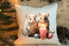 Christmas Baby Animals Clipart, Christmas Animal Safari Product Image 4