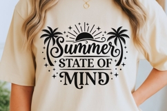 Summer State Of Mind Svg, Summer Vibes Svg, Beach Svg. Product Image 5