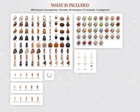 Woman in Long Dresses Clipart - Portrait Creator Product Image 4