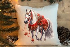 Christmas Horses Clipart, Christmas Horses Clipart Product Image 4
