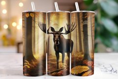 Moose Tumbler Wrap | Sublimation | Tumblers Product Image 1