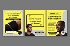Yellow Grey Gadget Store - Instagram Post Product Image 2