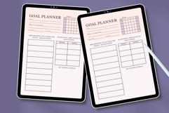 Goal Planner Template Canva | Minimalist Goal Planner Product Image 4
