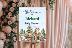 Baby Shower Welcome Sign Template 179 Product Image 2