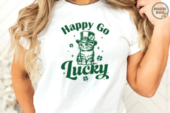 St. Patrick's Day SVG|Lucky Leprechaun Cat|Saint Patty's Day Product Image 7
