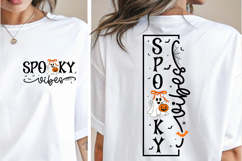 Spooky Vibes PNG, Halloween PNG, Boo Ghost PNG, Spooky PNG Product Image 3