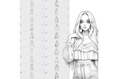 70 Procreate Bohemian Style Stamp Brushes Product Image 8