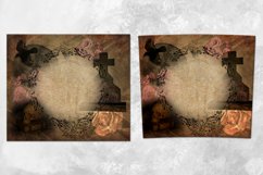 Halloween Flowers | Straight &amp; Tapered tumbler design bundle Product Image 4