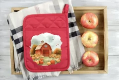 Watercolor Pumpkins Illustration, Farm House Sublimation Product Image 4